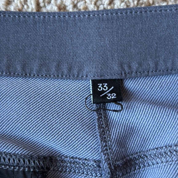 Public Rec Men’s Gray Workday 2.0 Tech Pants 5 Pocket 33 - Picture 8 of 15